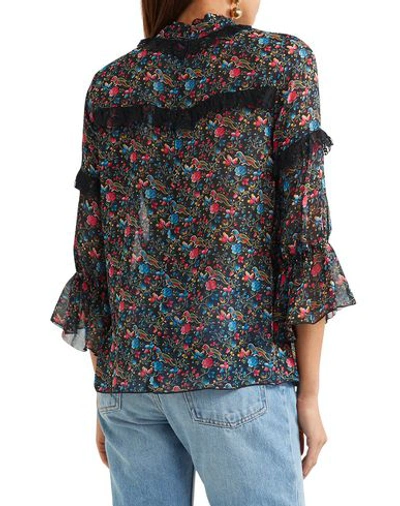 Shop Anna Sui Blouses In Black