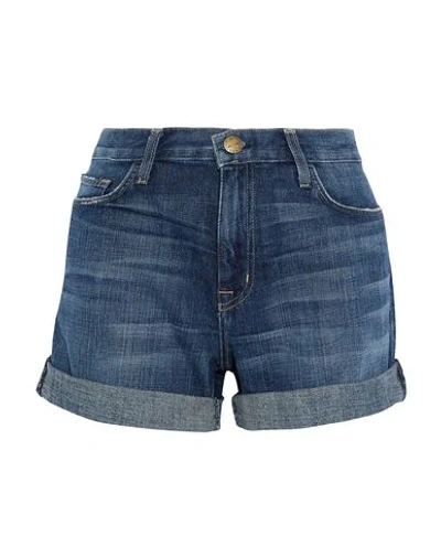 Shop Current Elliott Denim Shorts In Blue