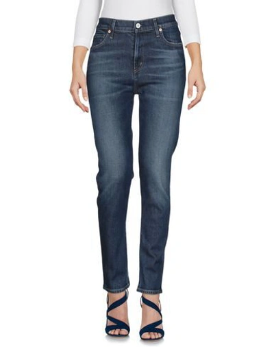 Shop Citizens Of Humanity Woman Jeans Blue Size 30 Lyocell, Organic Cotton, Elastane