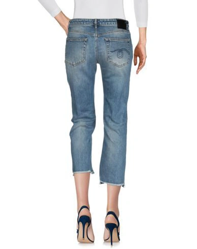 Shop R13 Woman Jeans Blue Size 26 Cotton, Elastane