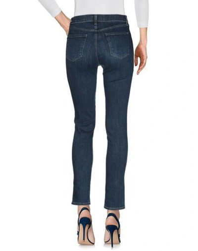Shop J Brand Woman Jeans Blue Size 23 Cotton, Polyurethane