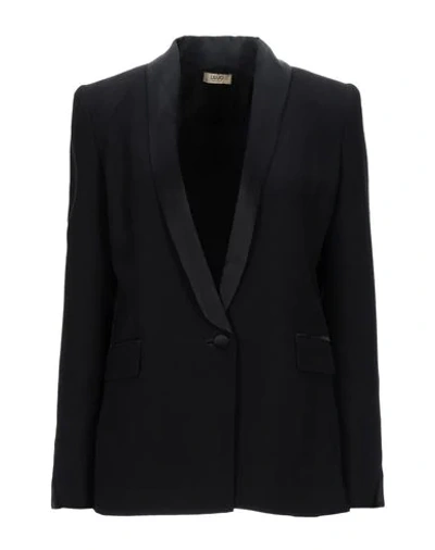 Shop Liu •jo Suit Jackets In Black