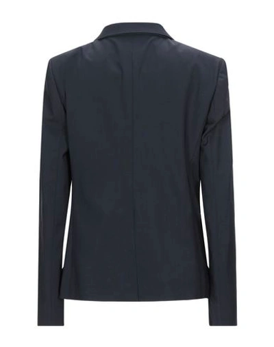 Shop Calvin Klein Collection Suit Jackets In Dark Blue