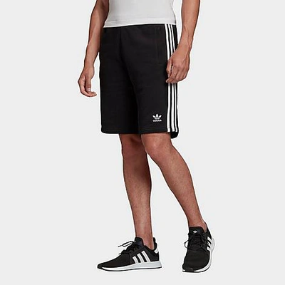 Shop Adidas Originals Adidas Men's Originals 3-stripes Shorts In Black