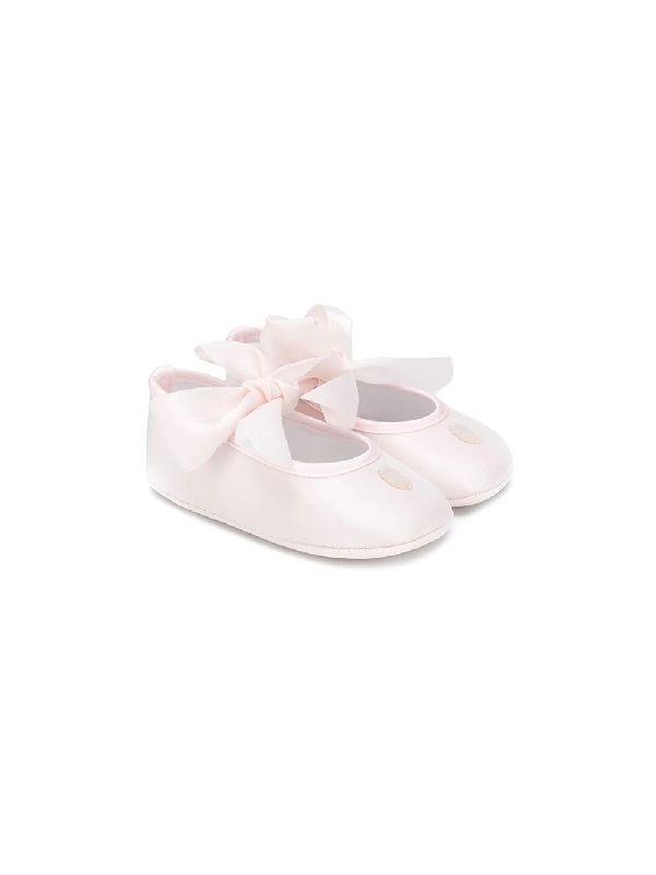 Baby Dior Kids' Bow Detail Ballerina 