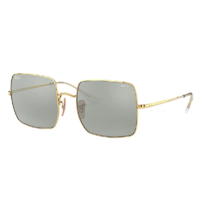 Shop Ray Ban Rb1971 Sunglasses In Gold