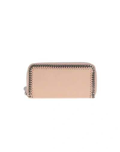 Shop Stella Mccartney Wallet In Pale Pink
