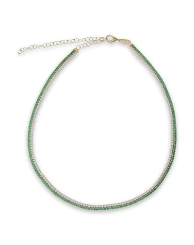 Shop Aamaya By Priyanka Necklaces In Green