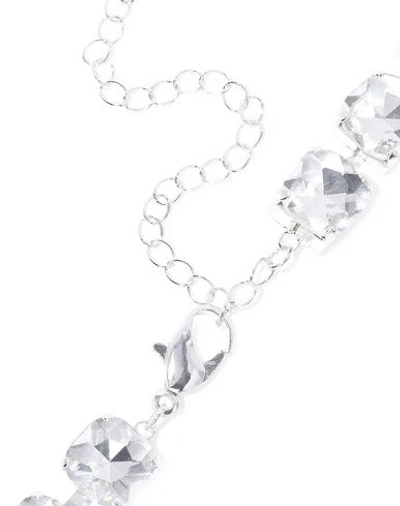 Shop Kenneth Jay Lane Necklace In Silver