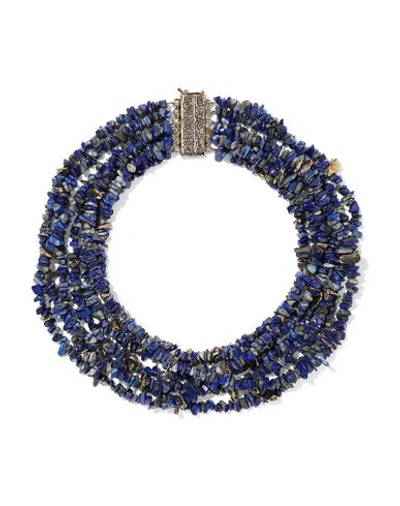 Shop Rosantica Necklaces In Blue