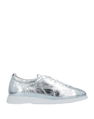 Shop Henderson Baracco Sneakers In Silver