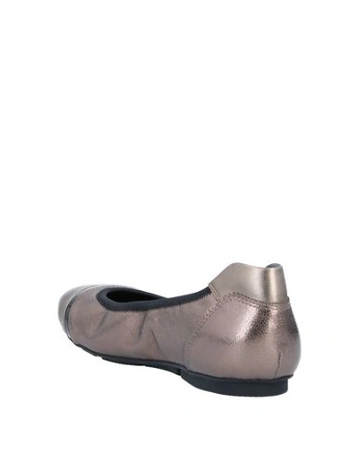 Hogan Ballet Flats In Yellow