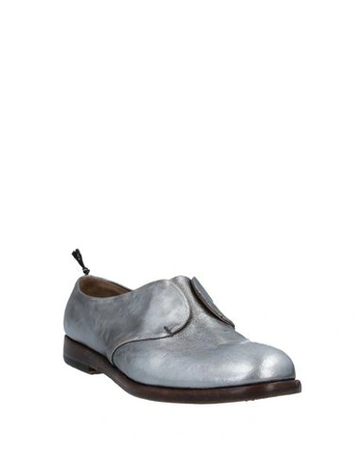 Shop Silvano Sassetti Loafers In Silver
