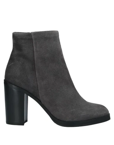 Shop Royal Republiq Ankle Boots In Steel Grey