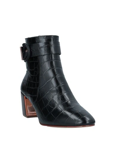 Shop Sophia Webster Ankle Boots In Black
