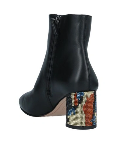 Shop Sophia Webster Ankle Boots In Black