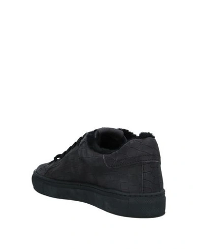 Shop Hide & Jack Woman Sneakers Black Size 7 Shearling