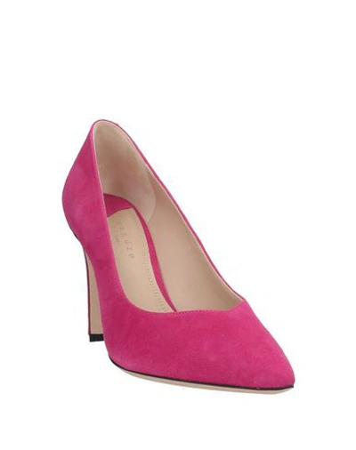 Sandro Pumps In Fuchsia