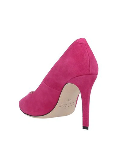 Sandro Pumps In Fuchsia