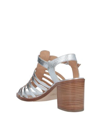 Shop Janet & Janet Sandals In Silver