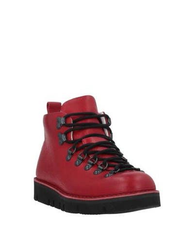 Shop Fracap Ankle Boot In Red