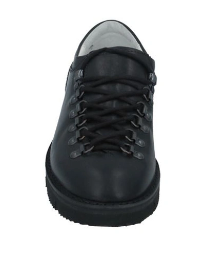 Shop Fracap Laced Shoes In Black