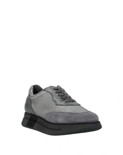 Shop Alberto Guardiani Sneakers In Grey