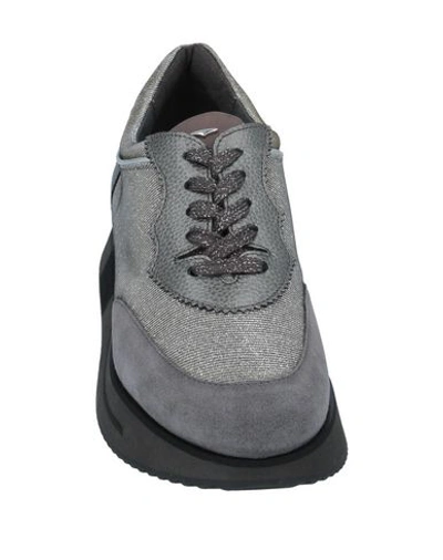 Shop Alberto Guardiani Sneakers In Grey