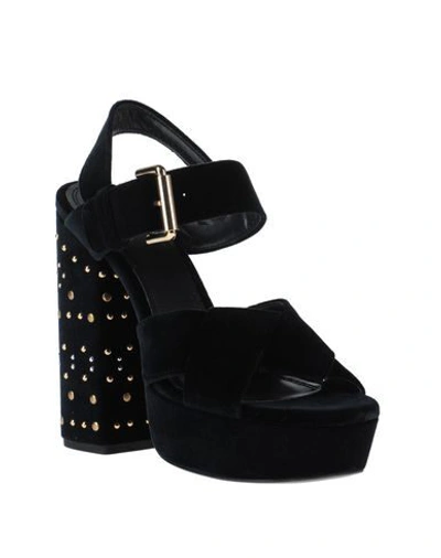 Maje Sandals In Dark Blue