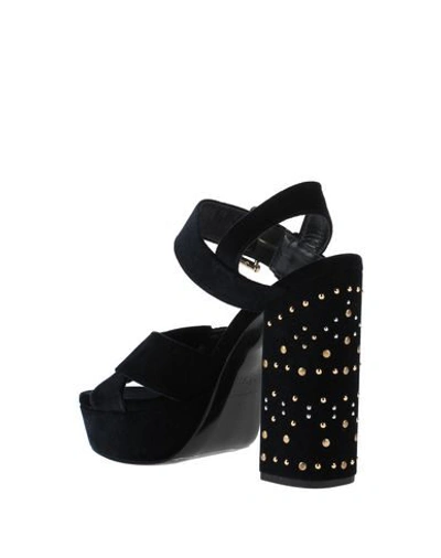 Maje Sandals In Dark Blue