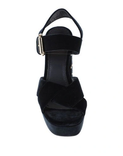 Maje Sandals In Dark Blue