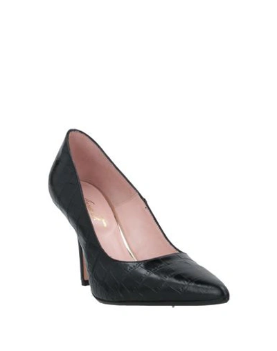 Shop Anna F. Pumps In Black