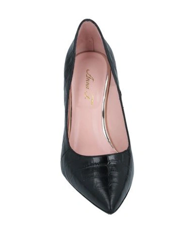 Shop Anna F. Pumps In Black