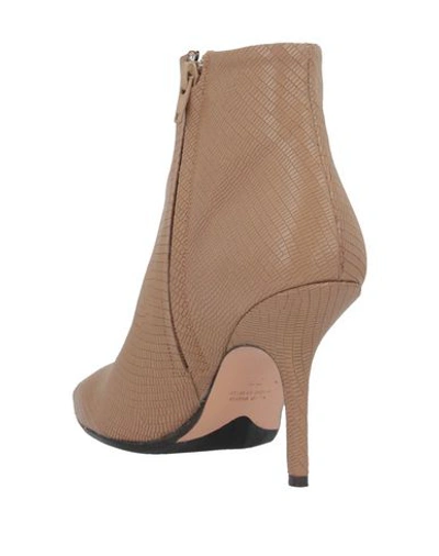Shop Anna F Ankle Boot In Beige
