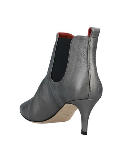 Shop Bams Ankle Boots In Grey
