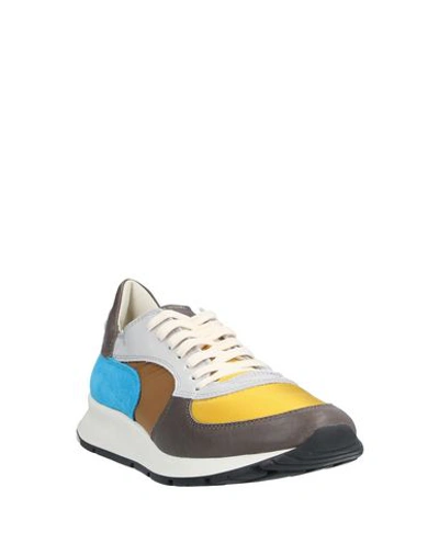 Shop Philippe Model Sneakers In Yellow