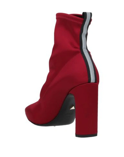 Shop Greymer Ankle Boots In Red
