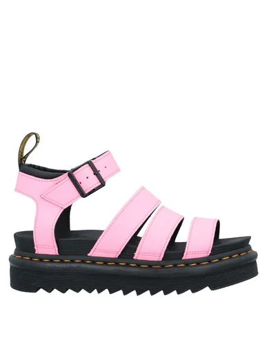 dr martens sandals pink