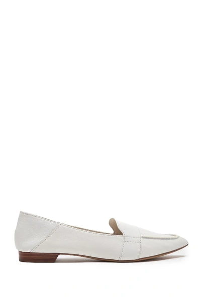 Shop Vince Camuto Maita Loafer Flat In Pure 01