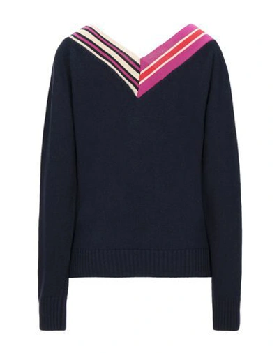 Shop Shirtaporter Sweater In Dark Blue