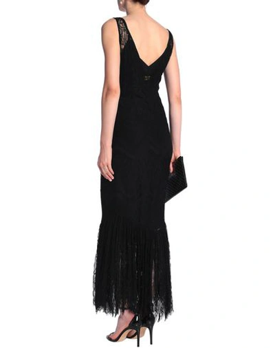 Shop De La Vali Long Dresses In Black