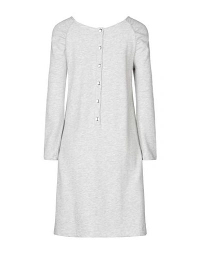 Shop Mauro Grifoni Short Dress In Grey