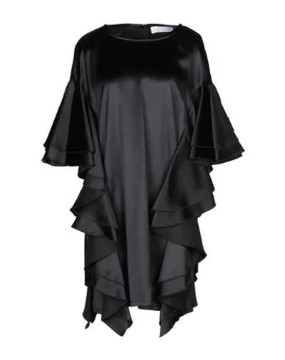 Shop Douuod Short Dresses In Black