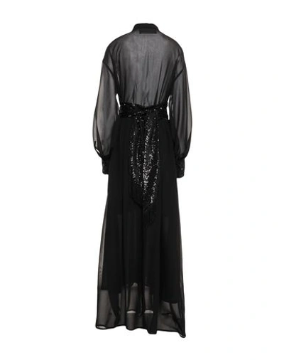 Shop Christian Pellizzari Long Dresses In Black