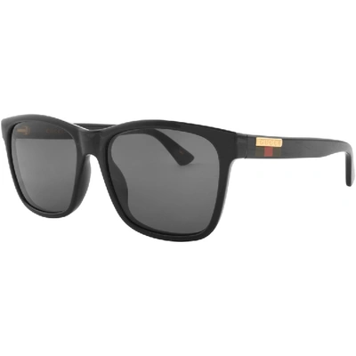 Shop Gucci Gg0746s 001 Sunglasses Black
