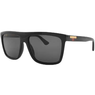 Shop Gucci Gg0748s 003 Sunglasses Black