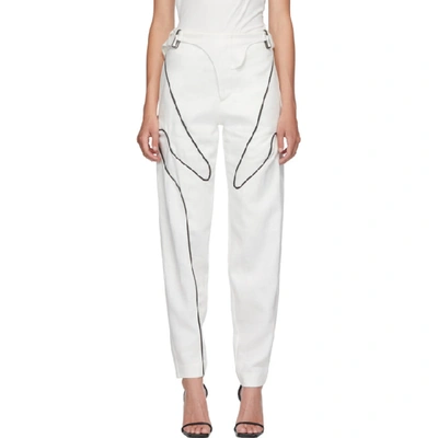 Shop Vejas White Wetsuit Trousers