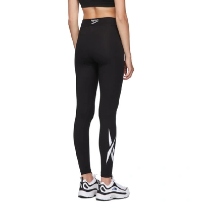 Shop Reebok Classics Black Classic Vector Leggings