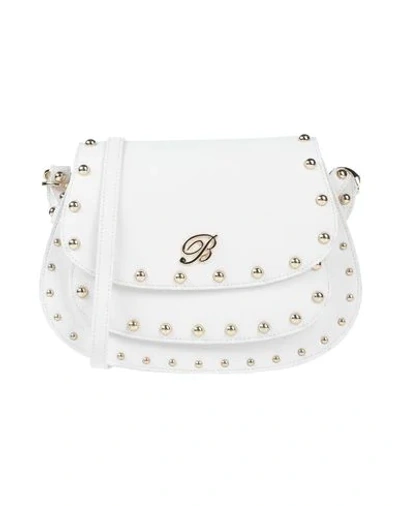 Shop Blumarine Handbags In White