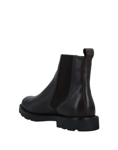 Shop Royal Republiq Ankle Boots In Dark Brown